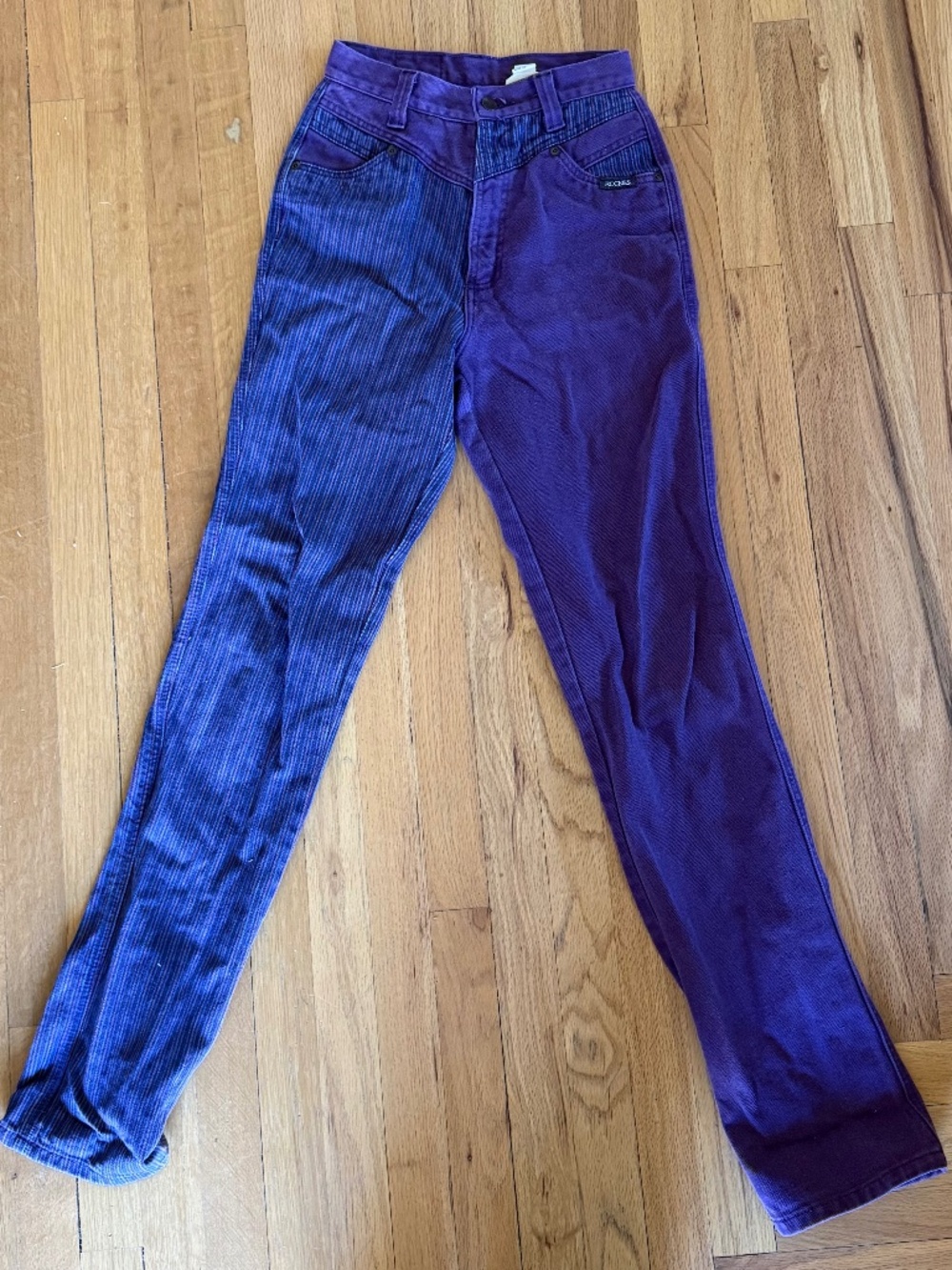 Vintage Purple Two Tone Rockies size 26